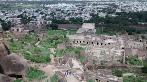 Golconda Fort (View from the top)